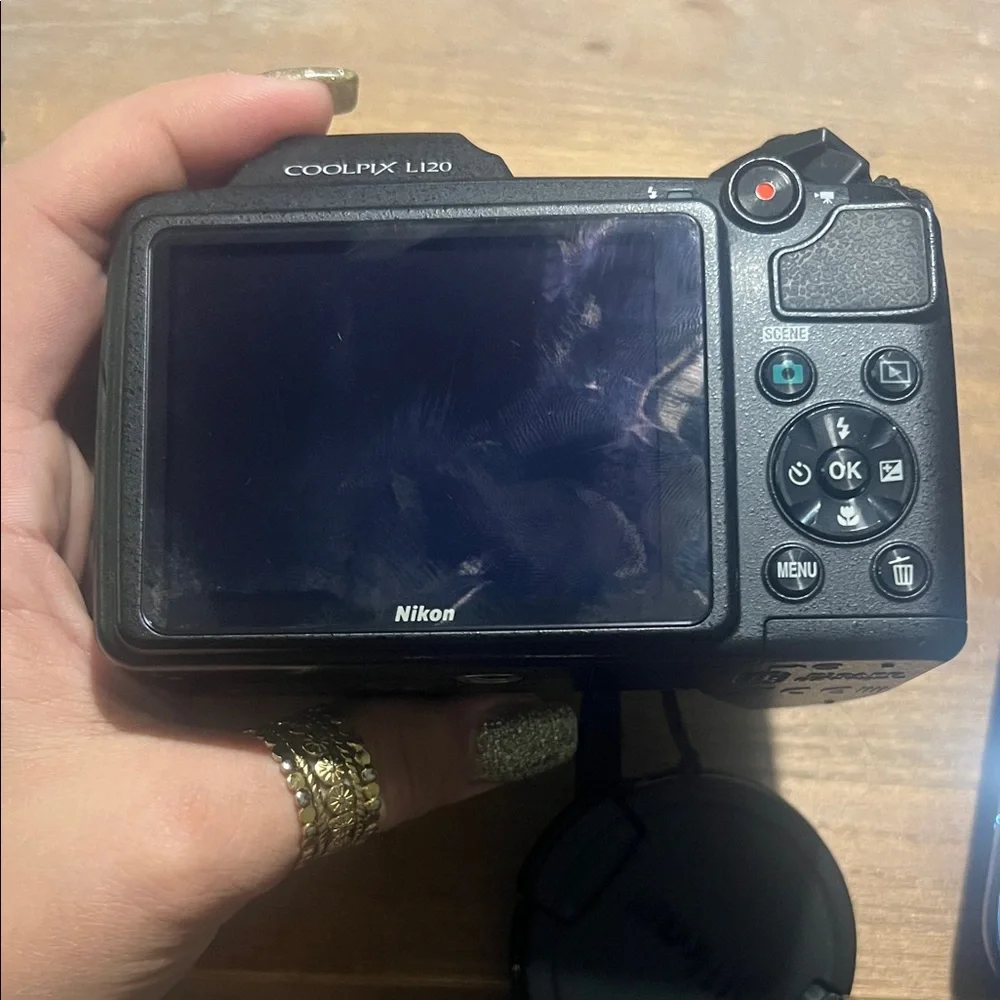 Nikon Black Digital Camera with Wide Optical Zoom